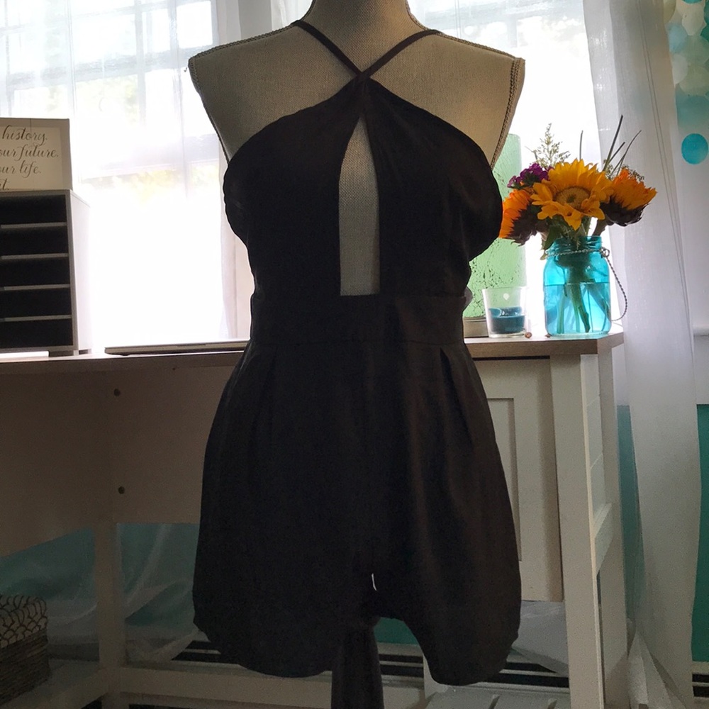 Black LF romper